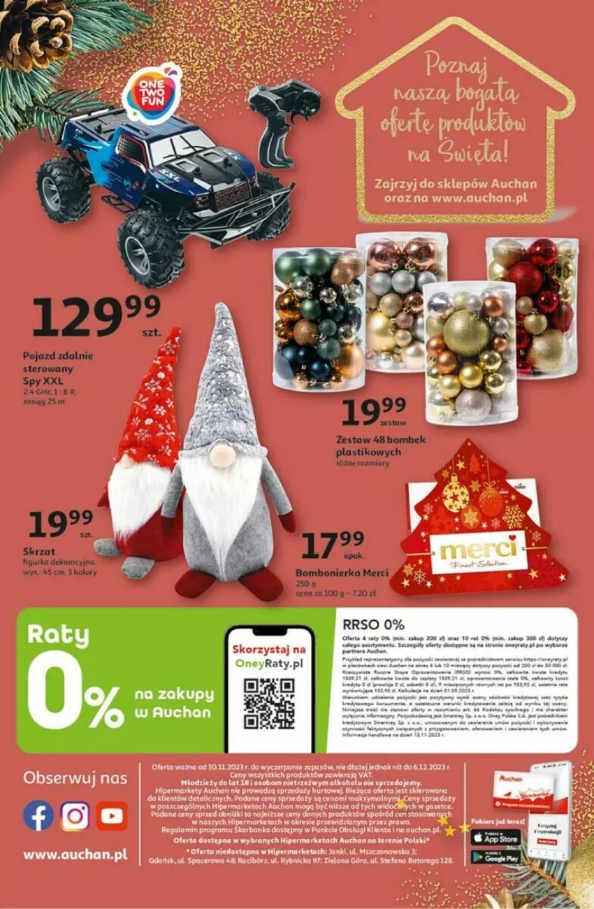 Gazetka promocyjna Auchan - ważna 30.11 do 06.12.2023 - strona 35 - produkty: Acer, Fa, Gra, Pojazd, Skrzat