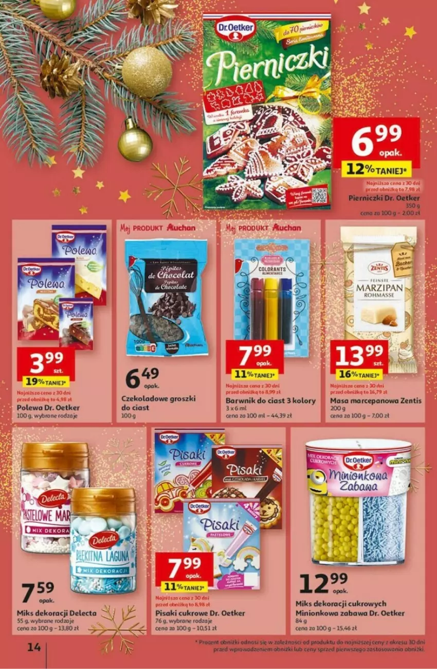 Gazetka promocyjna Auchan - ważna 30.11 do 06.12.2023 - strona 6 - produkty: Delecta, Dr. Oetker