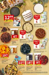 Gazetka promocyjna Auchan - Gazetka - ważna od 06.12 do 06.12.2023 - strona 39 - produkty: Orzechy włoskie, Wiórki kokosowe, Migdały, Stek, Rodzynki, Kokos