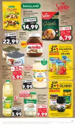Gazetka promocyjna Kaufland - Gazetka tygodnia - Gazetka - ważna od 02.01 do 02.01.2024 - strona 29 - produkty: Piec, Majonez, Nutella, Sos, Gra, Oliwki, Mieszanka studencka, Kawa, Sante, Galaretki, Ferrero, Tuńczyk, Olej rzepakowy, Waga, Graal, Gala, Olej, Granola, Bakalland
