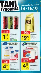 Gazetka promocyjna Intermarche - Gazetka - ważna od 16.10 do 16.10.2024 - strona 3 - produkty: Mydło w płynie, Gin, Papier, Bell, Kawa mielona, Kawa, Ręcznik, Rolki, Mocca Fix Gold, Mydło, Woseba, Napój