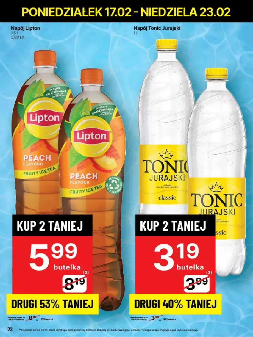 Gazetka promocyjna Delikatesy Centrum - ważna 17.02 do 23.02.2025 - strona 26 - produkty: Lipton, Napój, Rum