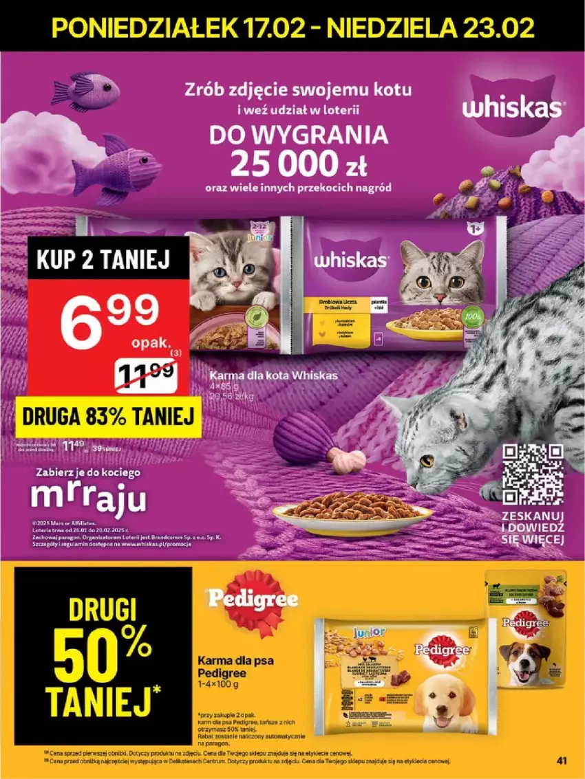 Gazetka promocyjna Delikatesy Centrum - ważna 17.02 do 23.02.2025 - strona 36 - produkty: Brie, Lion, Pedigree, Rum