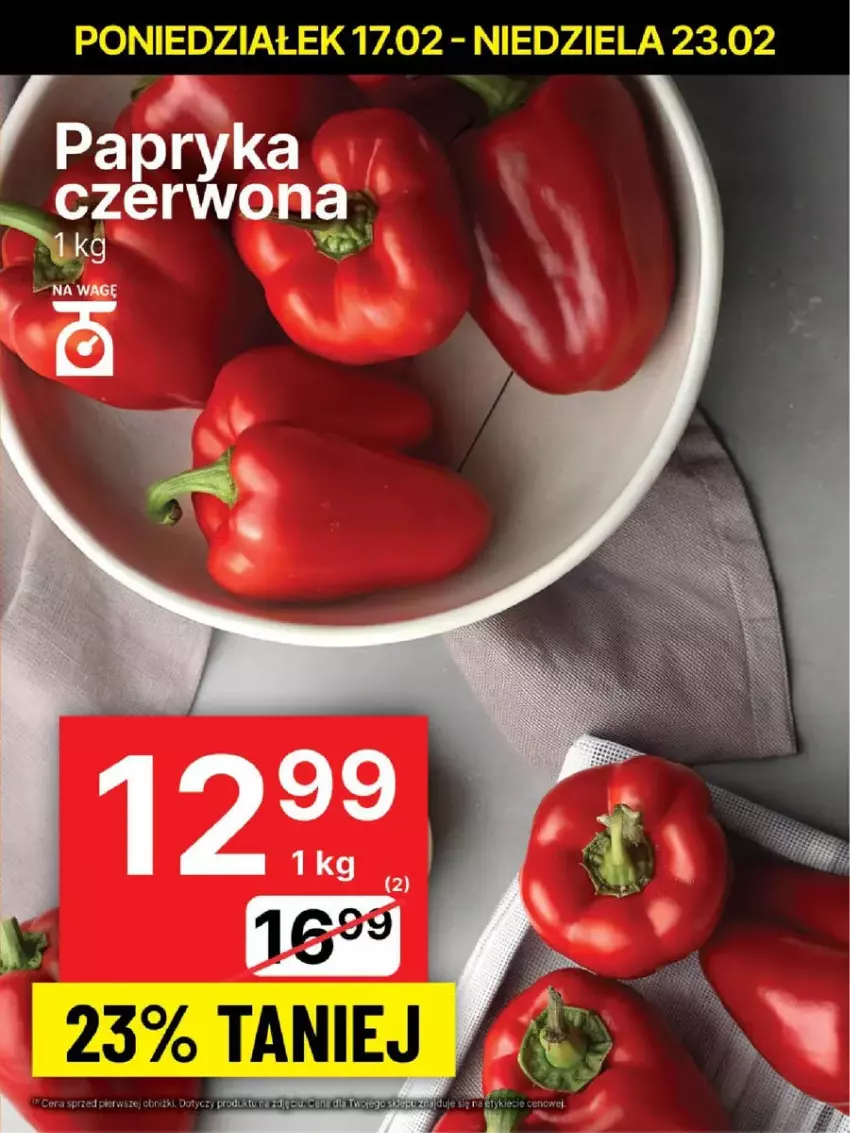 Gazetka promocyjna Delikatesy Centrum - ważna 17.02 do 23.02.2025 - strona 5 - produkty: Papryka