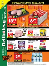 Gazetka promocyjna Delikatesy Centrum - Gazetka - ważna od 23.02 do 23.02.2025 - strona 1 - produkty: Piwo, Rum, NBA, Papier, Rama, Persil, Klej, Tatra, Velvet, LANA, Szynka, Ręcznik, Rolki, Woda, Fa