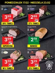 Gazetka promocyjna Delikatesy Centrum - Gazetka - ważna od 23.02 do 23.02.2025 - strona 11 - produkty: Piec, Polędwica, Udziec z indyka, Sos, Ser, Rum, Udziec z indyka w galarecie, Szynka konserwowa, Szynka, Boczek, Gala, Fa