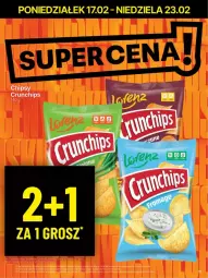 Gazetka promocyjna Delikatesy Centrum - Gazetka - ważna od 23.02 do 23.02.2025 - strona 3 - produkty: Chipsy, Crunchips