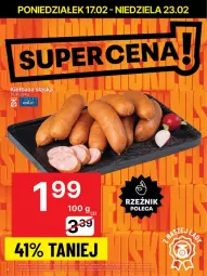 Gazetka promocyjna Delikatesy Centrum - Gazetka - ważna od 23.02 do 23.02.2025 - strona 34 - produkty: Kiełbasa, Kiełbasa śląska