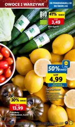 Gazetka promocyjna Lidl - GAZETKA - Gazetka - ważna od 04.12 do 04.12.2024 - strona 19 - produkty: Warzywa, Cytryny, Owoce, Pomidory
