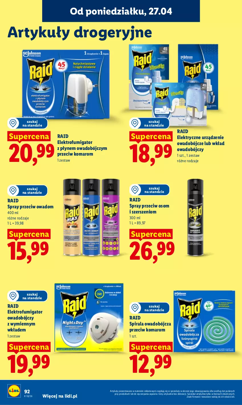 Gazetka promocyjna Lidl - Gazetka ważna od 27.04 do 28.04 - ważna 27.04 do 28.04.2026 - strona 92