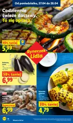 Gazetka promocyjna Lidl - Gazetka ważna od 27.04 do 28.04 - Gazetka - ważna od 28.04 do 28.04.2026 - strona 40 - produkty: Piec, Grill, Kukurydza