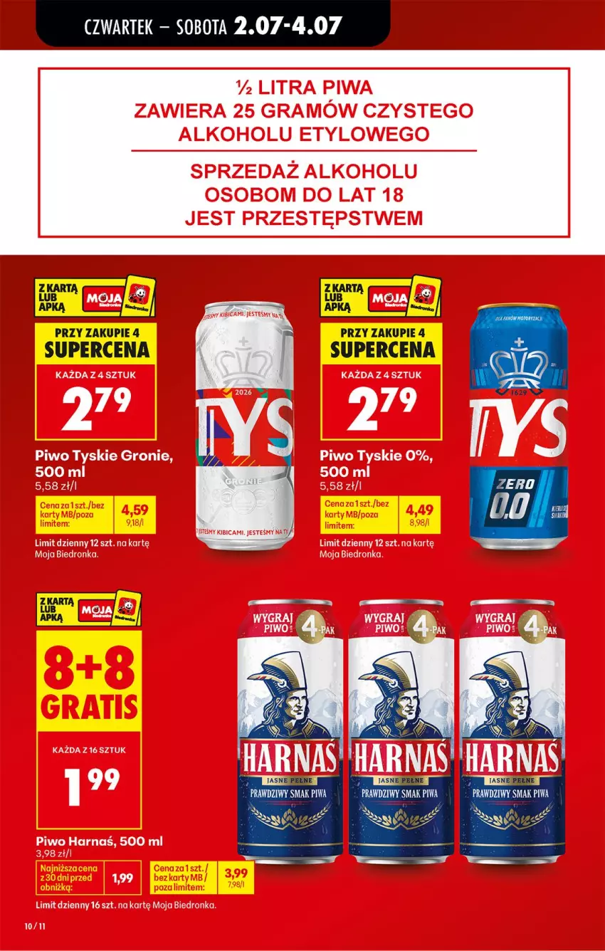 Gazetka promocyjna Biedronka - Od Czwartku - ważna 02.07 do 08.07.2026 - strona 10