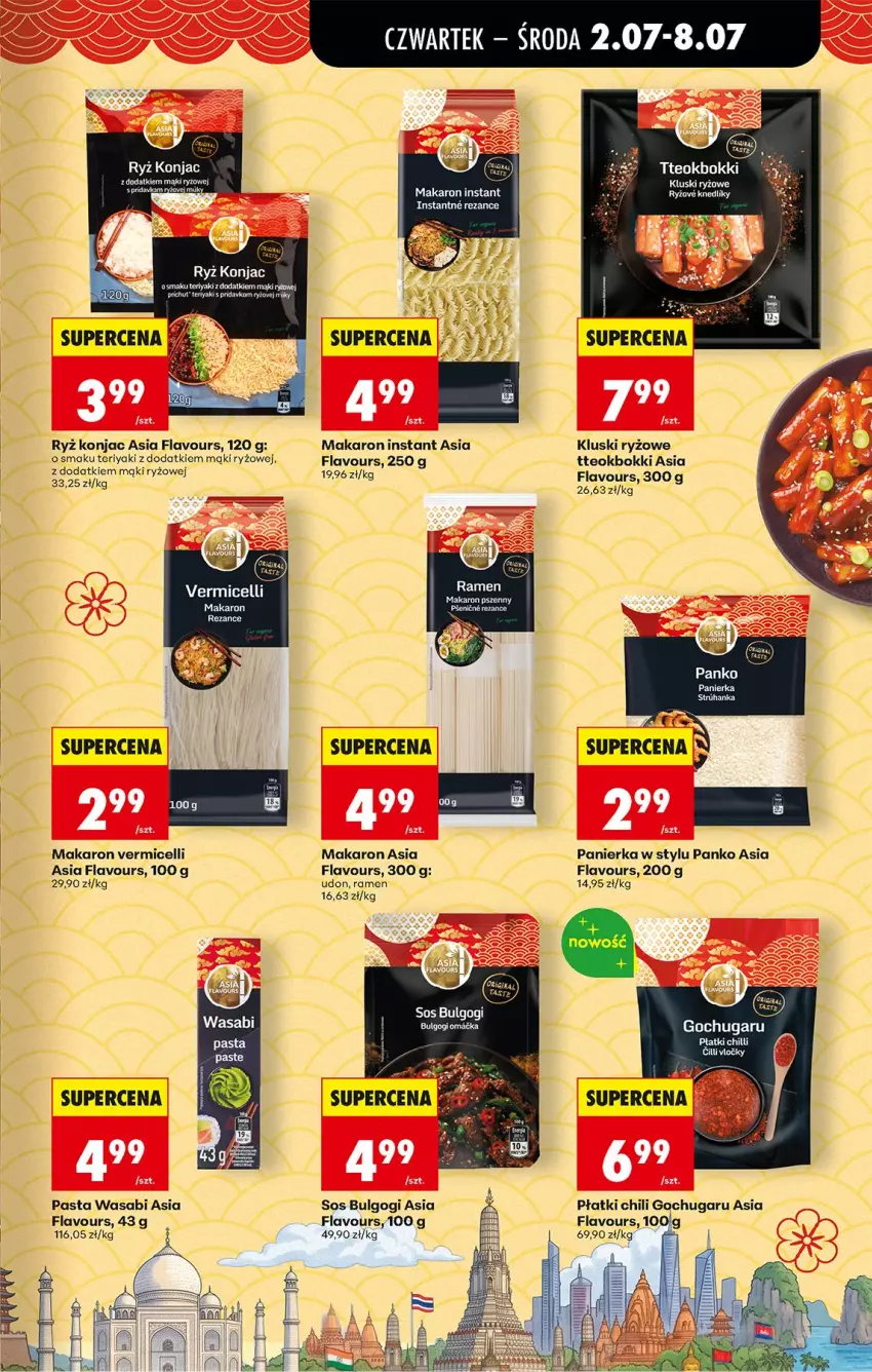 Gazetka promocyjna Biedronka - Od Czwartku - ważna 02.07 do 08.07.2026 - strona 37 - produkty: Fa, LG, Makaron, Pasta wasabi, Ryż, Sos, Wasa