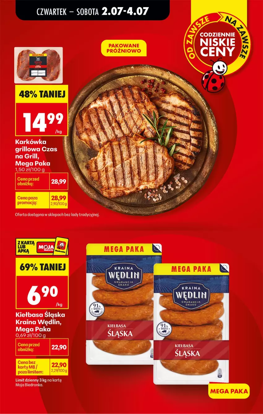Gazetka promocyjna Biedronka - Od Czwartku - ważna 02.07 do 08.07.2026 - strona 5 - produkty: Grill, Kiełbasa