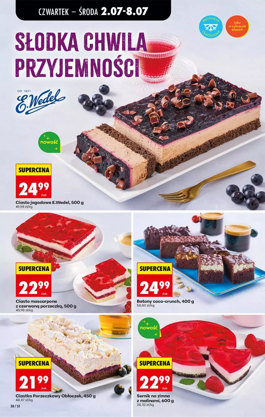 Gazetka promocyjna Biedronka - Od Czwartku - ważna 02.07 do 08.07.2026 - strona 58 - produkty: Baton, Mascarpone, Por, Ser