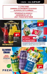 Gazetka promocyjna Biedronka - Od Czwartku - Gazetka - ważna od 08.07 do 08.07.2026 - strona 63 - produkty: Piwa, Piwo, Top, Por, Gry, Gra, Radler, Limonka, Melon, Mięta, HP