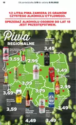 Gazetka promocyjna Netto - Artykuły spożywcze - Gazetka - ważna od 08.10 do 08.10.2022 - strona 16 - produkty: Piwa, Piwo, Koc, Gra, Królewski, Kasztelan, Piast, Okocim