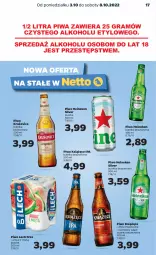 Gazetka promocyjna Netto - Artykuły spożywcze - Gazetka - ważna od 08.10 do 08.10.2022 - strona 17 - produkty: Piwa, Piwo, Książęce, Gra, Heineken, Arbuz