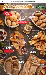 Gazetka promocyjna Netto - Artykuły spożywcze - Gazetka - ważna od 08.10 do 08.10.2022 - strona 24 - produkty: Ser, Hot dog, Kajzerka, Croissant, Sezam, Chleb, Bułka, Szpinak