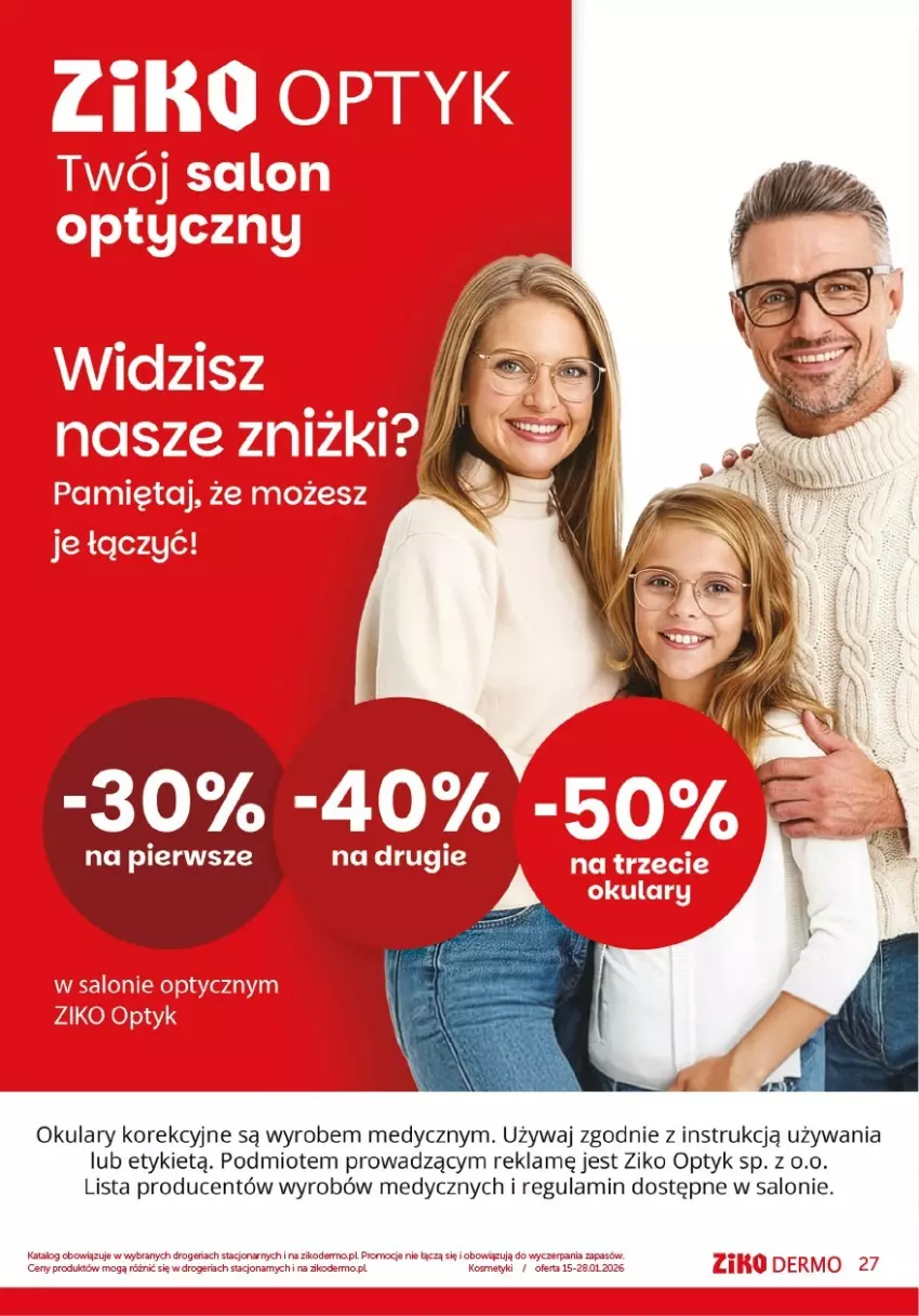Gazetka promocyjna Ziko - Gazetka Ziko Dermo - ważna 15.01 do 28.01.2026 - strona 27 - produkty: Mięta