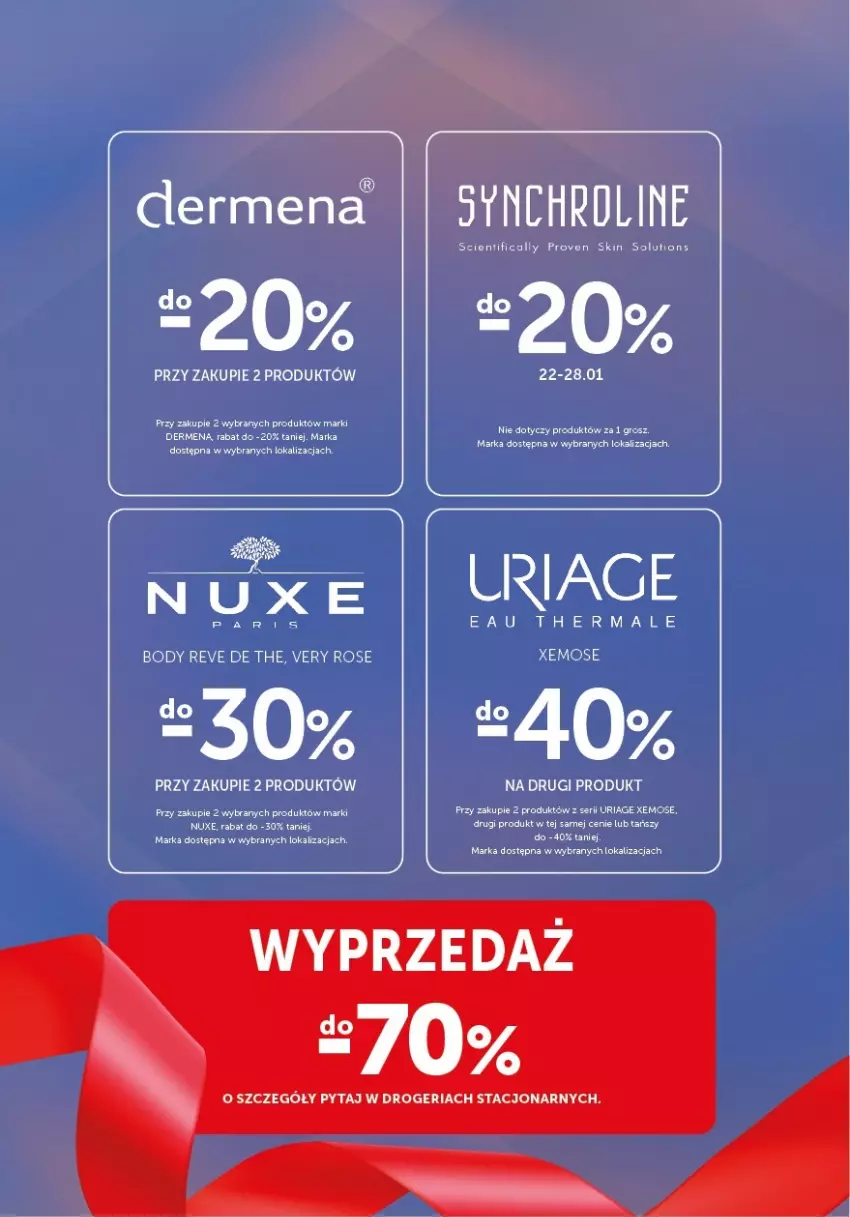 Gazetka promocyjna Ziko - Gazetka Ziko Dermo - ważna 15.01 do 28.01.2026 - strona 28 - produkty: Body, Dermena, Nuxe, Ser