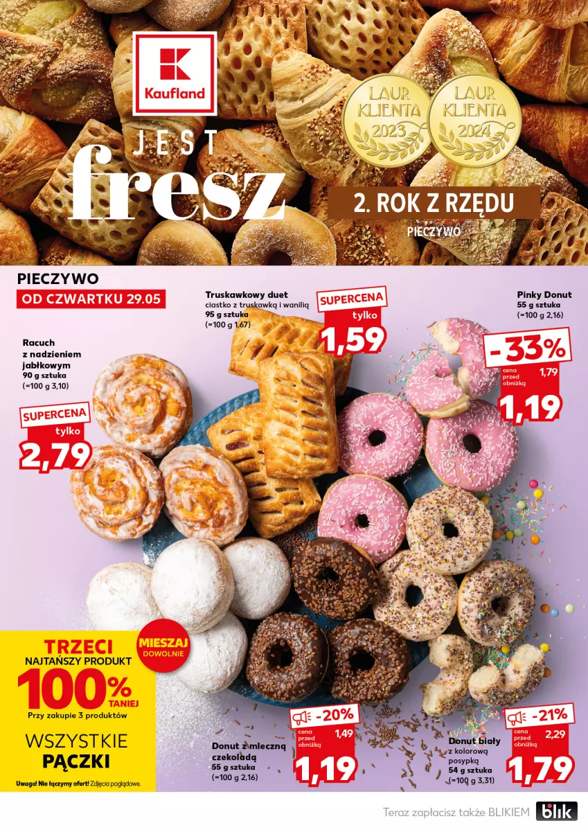 Gazetka promocyjna Kaufland - Mocny Start - ważna 02.06 do 04.06.2025 - strona 16 - produkty: Donut, Piec, Pieczywo, Sos, Tera, Waga