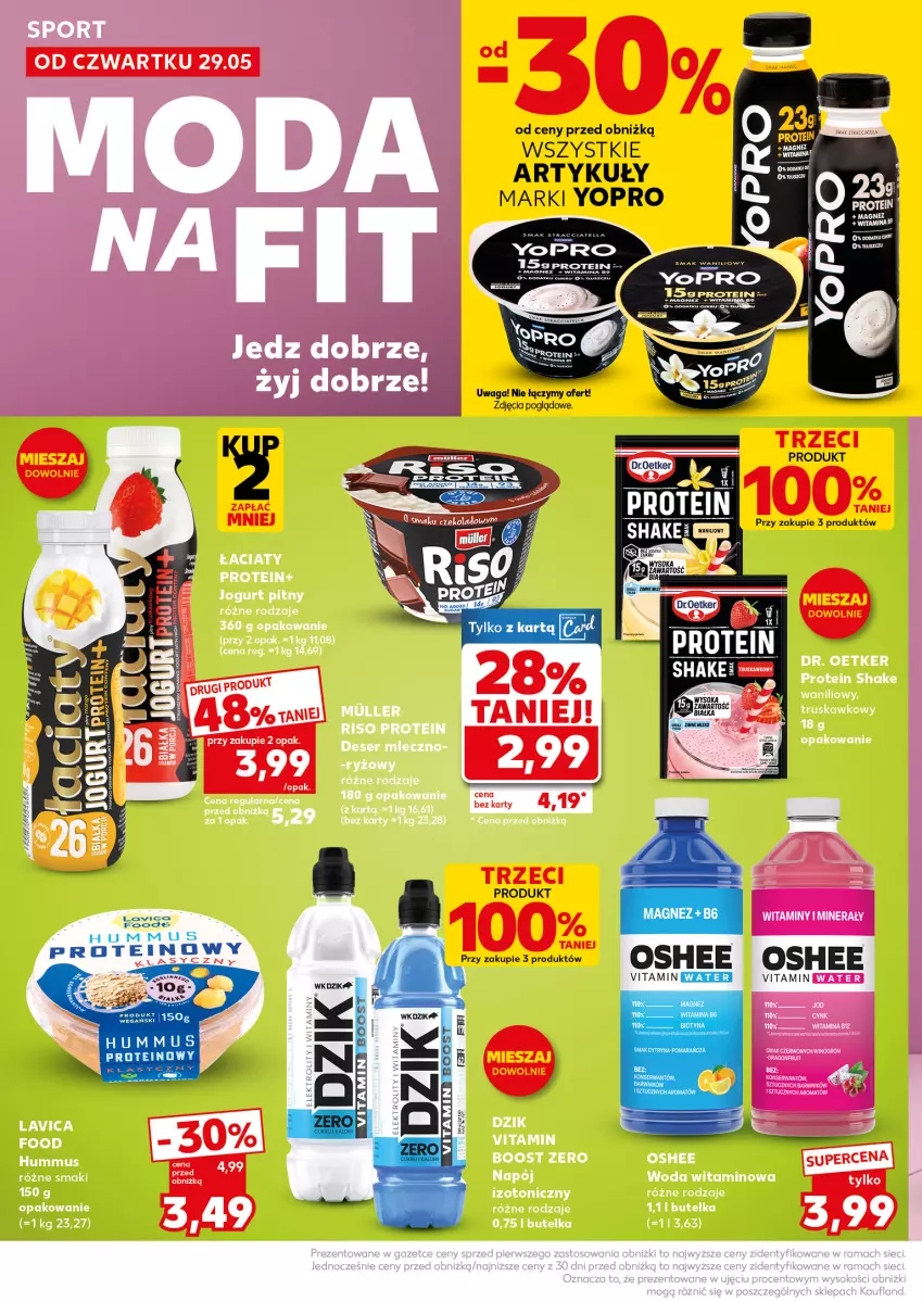 Gazetka promocyjna Kaufland - Mocny Start - ważna 02.06 do 04.06.2025 - strona 20 - produkty: Jogurt, Magnez, Oshee, Waga