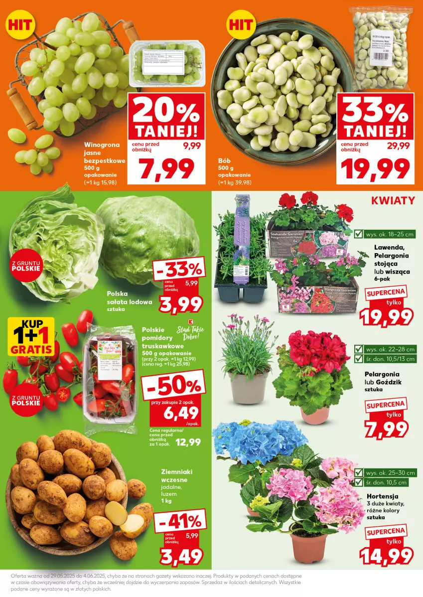 Gazetka promocyjna Kaufland - Mocny Start - ważna 02.06 do 04.06.2025 - strona 9 - produkty: Sałat, Sałata lodowa, Ziemniaki