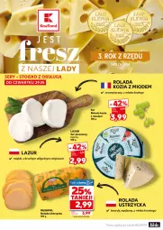 Gazetka promocyjna Kaufland - Mocny Start - Gazetka - ważna od 04.06 do 04.06.2025 - strona 14 - produkty: Ser, Rolada Ustrzycka, Tera, Laur, Rolada, Ser pleśniowy, Lazur, LG