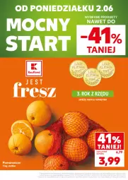 Gazetka promocyjna Kaufland - Mocny Start - Gazetka - ważna od 04.06 do 04.06.2025 - strona 2 - produkty: Warzywa, Pomarańcze, Siatka, Owoce