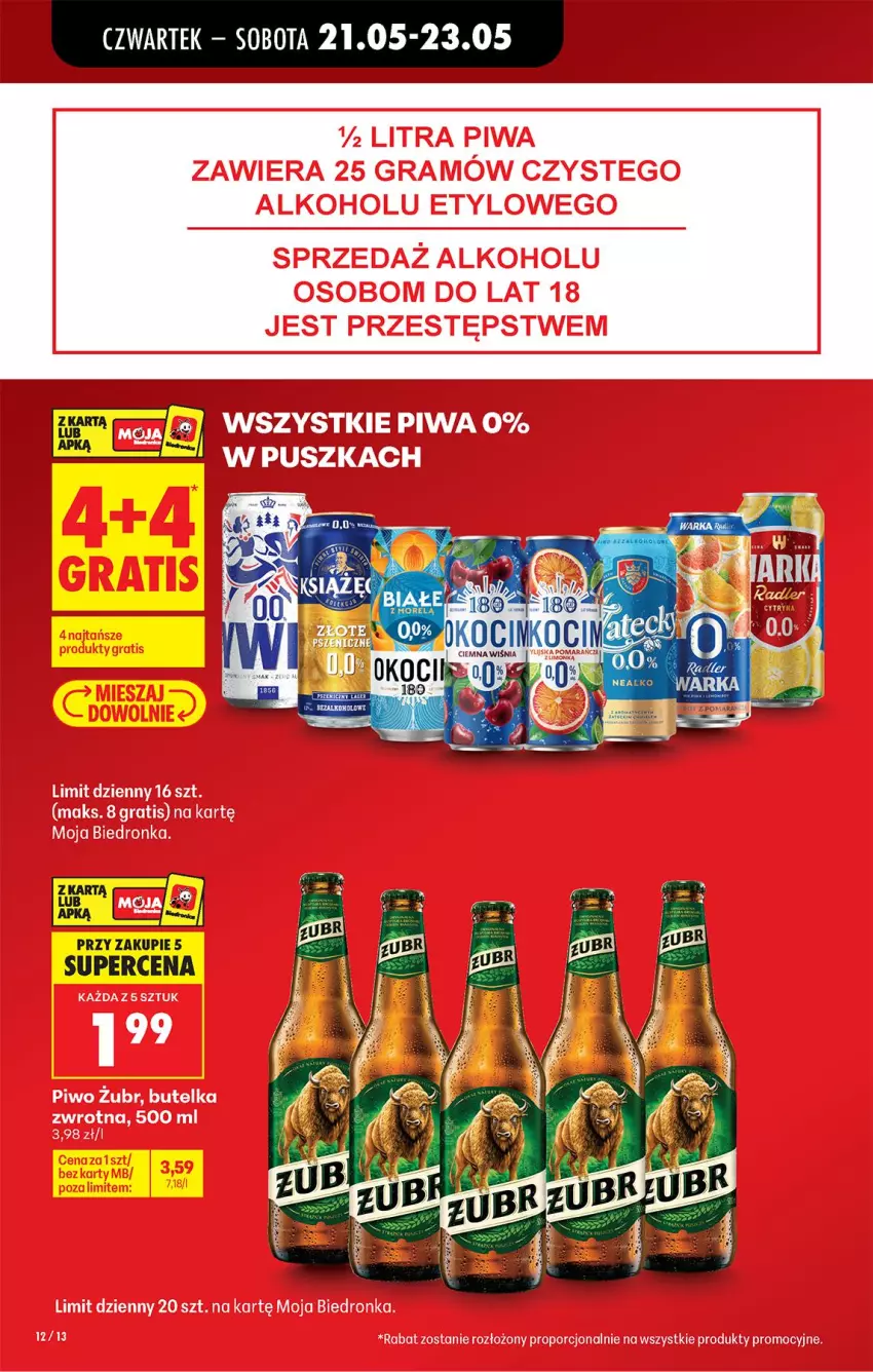 Gazetka promocyjna Biedronka - Od Czwartku - ważna 21.05 do 27.05.2026 - strona 14 - produkty: Fa, Oleo, Warka
