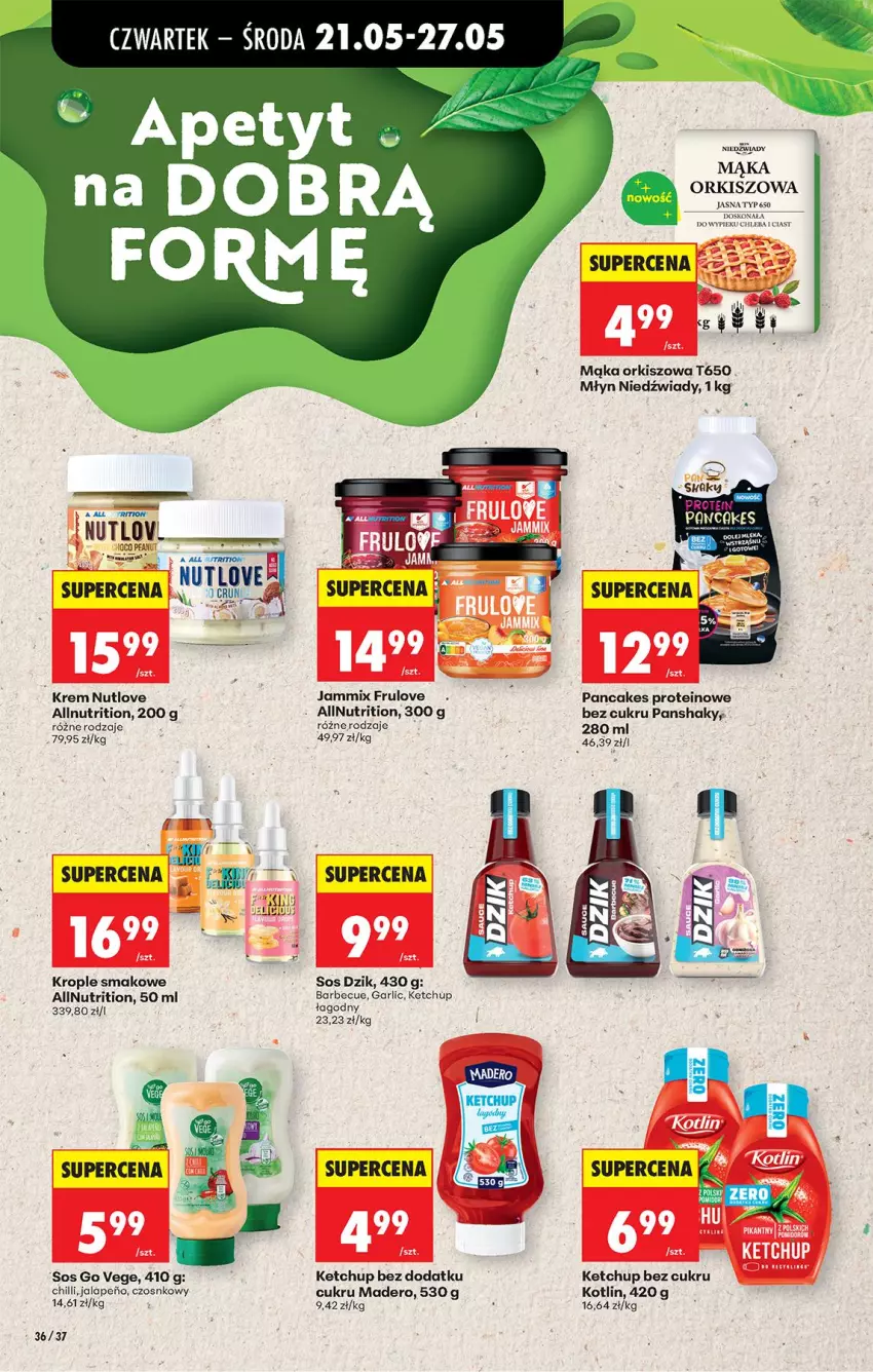 Gazetka promocyjna Biedronka - Od Czwartku - ważna 21.05 do 27.05.2026 - strona 42 - produkty: Ketchup, Kotlin, Mąka, Sos