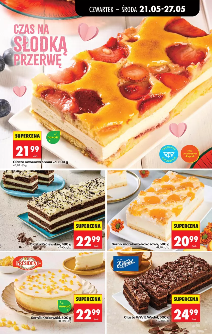 Gazetka promocyjna Biedronka - Od Czwartku - ważna 21.05 do 27.05.2026 - strona 47 - produkty: Kokos, Ser