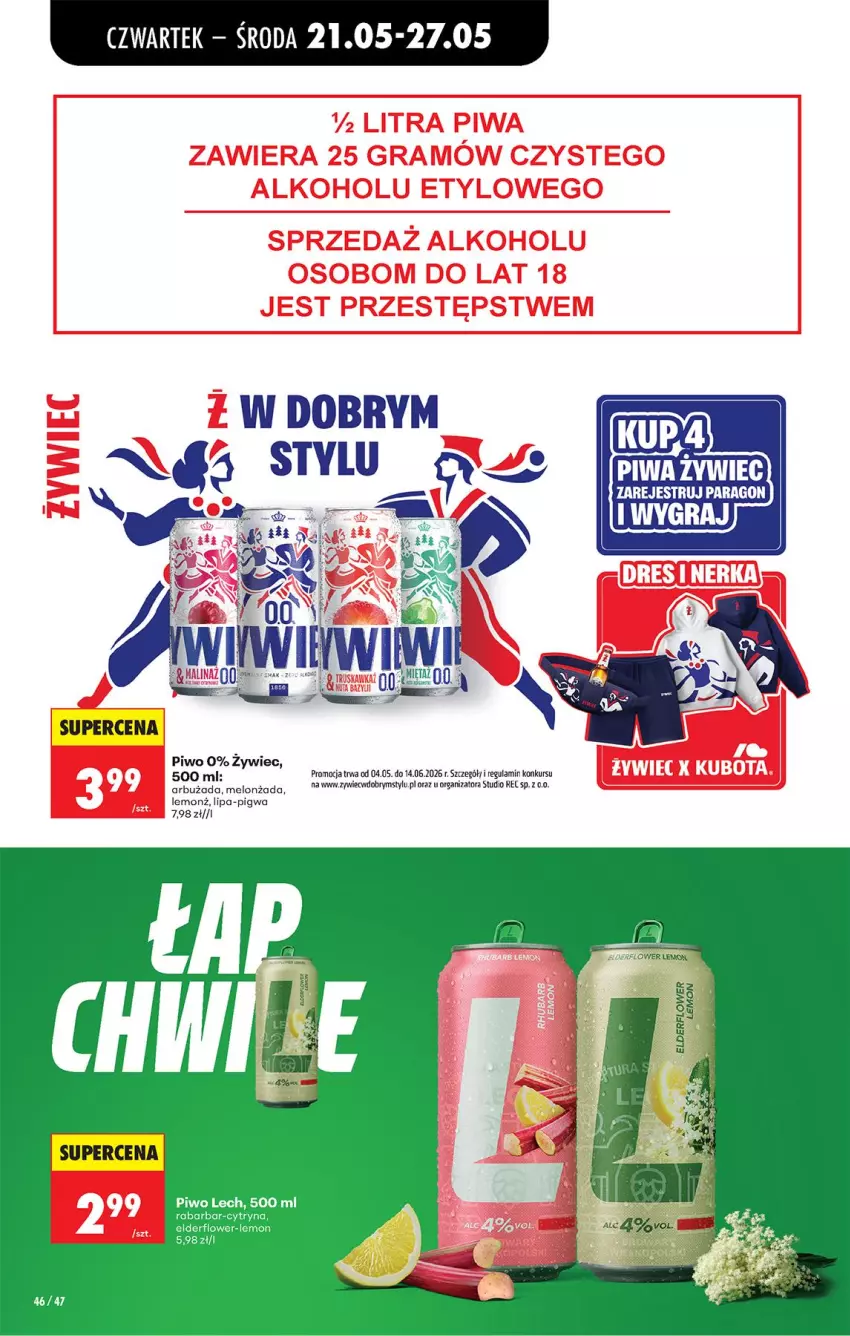 Gazetka promocyjna Biedronka - Od Czwartku - ważna 21.05 do 27.05.2026 - strona 56 - produkty: Piwa, Piwo