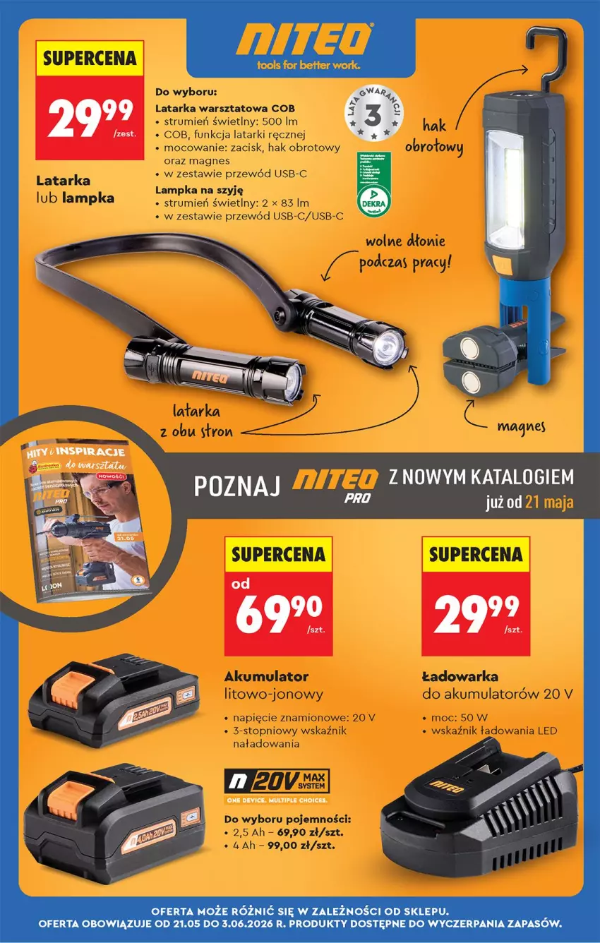 Gazetka promocyjna Biedronka - Od Czwartku - ważna 21.05 do 27.05.2026 - strona 67 - produkty: Latarka, Rum, Tarka