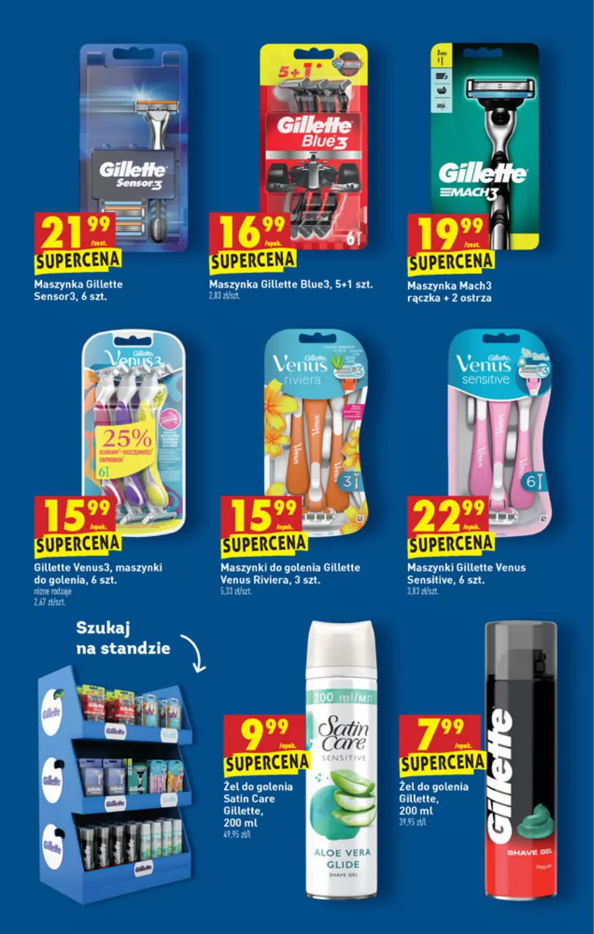 Gazetka promocyjna Biedronka - Wigilia - ważna 16.12 do 22.12.2021 - strona 51 - produkty: Gillette, Gillette Venus, Mach3, Maszynka, Sati, Szynka, Venus