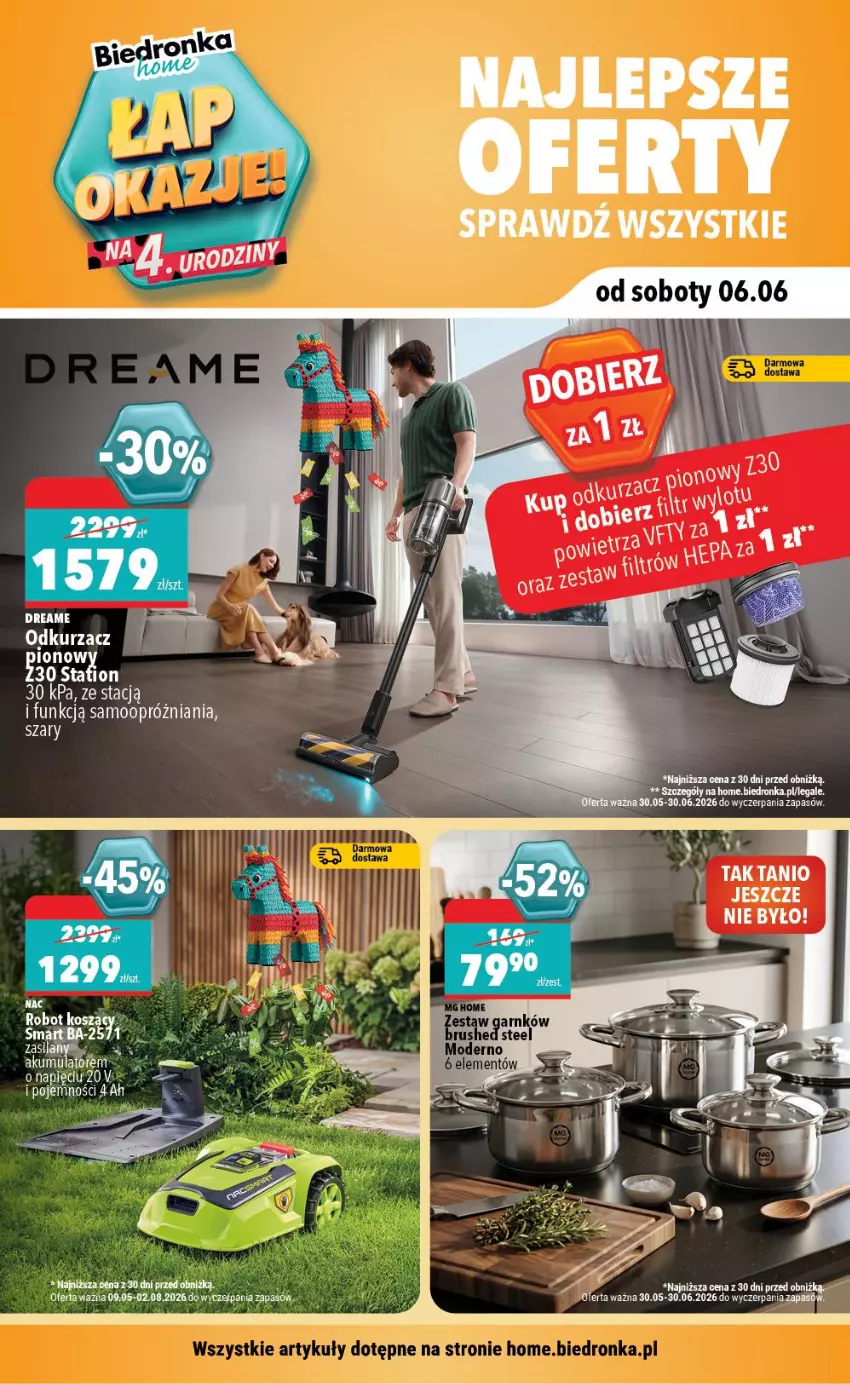 Gazetka promocyjna Biedronka - Gazetka - ważna 06.06 do 13.06.2026 - strona 1 - produkty: Fa
