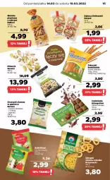 Gazetka promocyjna Netto - Gazetka spożywcza - Gazetka - ważna od 19.03 do 19.03.2022 - strona 15 - produkty: Pistacje, Ser, Orzeszki, Królewski, Schogetten, Papryka, Beskidzki, Chrupki, Dell, Lovi, Sękacz, Czekolada, Przysnacki, Orzeszki ziemne