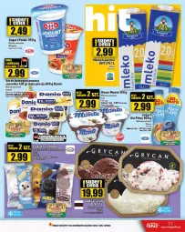 Gazetka promocyjna Topaz - Gazetka - Gazetka - ważna od 24.04 do 24.04.2024 - strona 11 - produkty: Top, Ser, Por, Danone, Jogurt, Mlekovita, Serek homogenizowany, Serek, Vita C, Danio, Mleko
