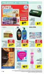 Gazetka promocyjna Carrefour - Gazetka - ważna od 01.03 do 01.03.2025 - strona 17 - produkty: Krem do twarzy, Gra, Palmolive, Velvet, Chusteczki, Płatki kosmetyczne, Carefree, Colgate, Wkładki, LG, Fa
