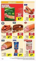 Gazetka promocyjna Carrefour - Gazetka - ważna od 01.03 do 01.03.2025 - strona 6 - produkty: Polędwica, Sos, Ser, Pekpol, Szynka, Morliny, Kabanos, Kiełbasa, Olewnik, Berlinki, Kiełbasa śląska