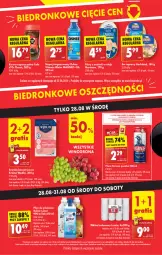 Gazetka promocyjna Biedronka - Vouchery na srode - Gazetka - ważna od 28.08 do 28.08.2024 - strona 2 - produkty: Ser topiony, Kawa rozpuszczalna, Top, Ser, Gra, Kawa, Płyn do płukania, Hochland, Wino, Harnaś, Olej, Magnez, Fa