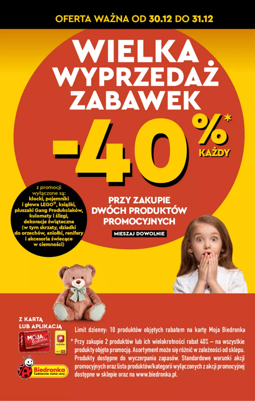 Gazetka promocyjna Biedronka - Od Poniedziałku - ważna 30.12.2025 do 03.01.2026 - strona 83 - produkty: Pluszak, Renifer, Skrzat