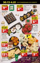 Gazetka promocyjna Biedronka - Od Poniedziałku - Gazetka - ważna od 03.01 do 03.01.2026 - strona 24 - produkty: Sos, Ser, Gra, Salami, Oliwki, Bell, Tarta, Serek, Wino, Kasza, Tartare