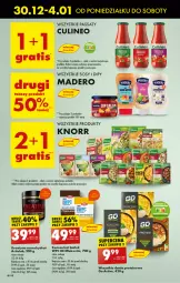Gazetka promocyjna Biedronka - Od Poniedziałku - Gazetka - ważna od 03.01 do 03.01.2026 - strona 50 - produkty: Sos, Por, Knorr, Mleko, LG
