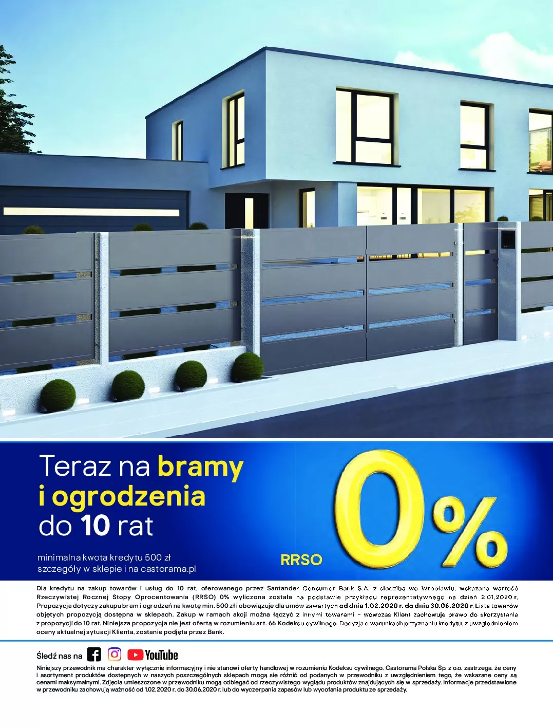 Gazetka promocyjna Castorama - Bramy i Ogrodzenia - ważna 01.06 do 31.12.2020 - strona 19