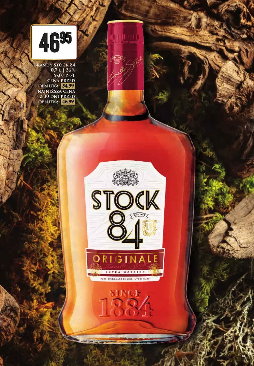 Gazetka promocyjna Dino - Katalog alkoholowy - ważna 31.08 do 05.09.2026 - strona 10 - produkty: Brandy, Stock