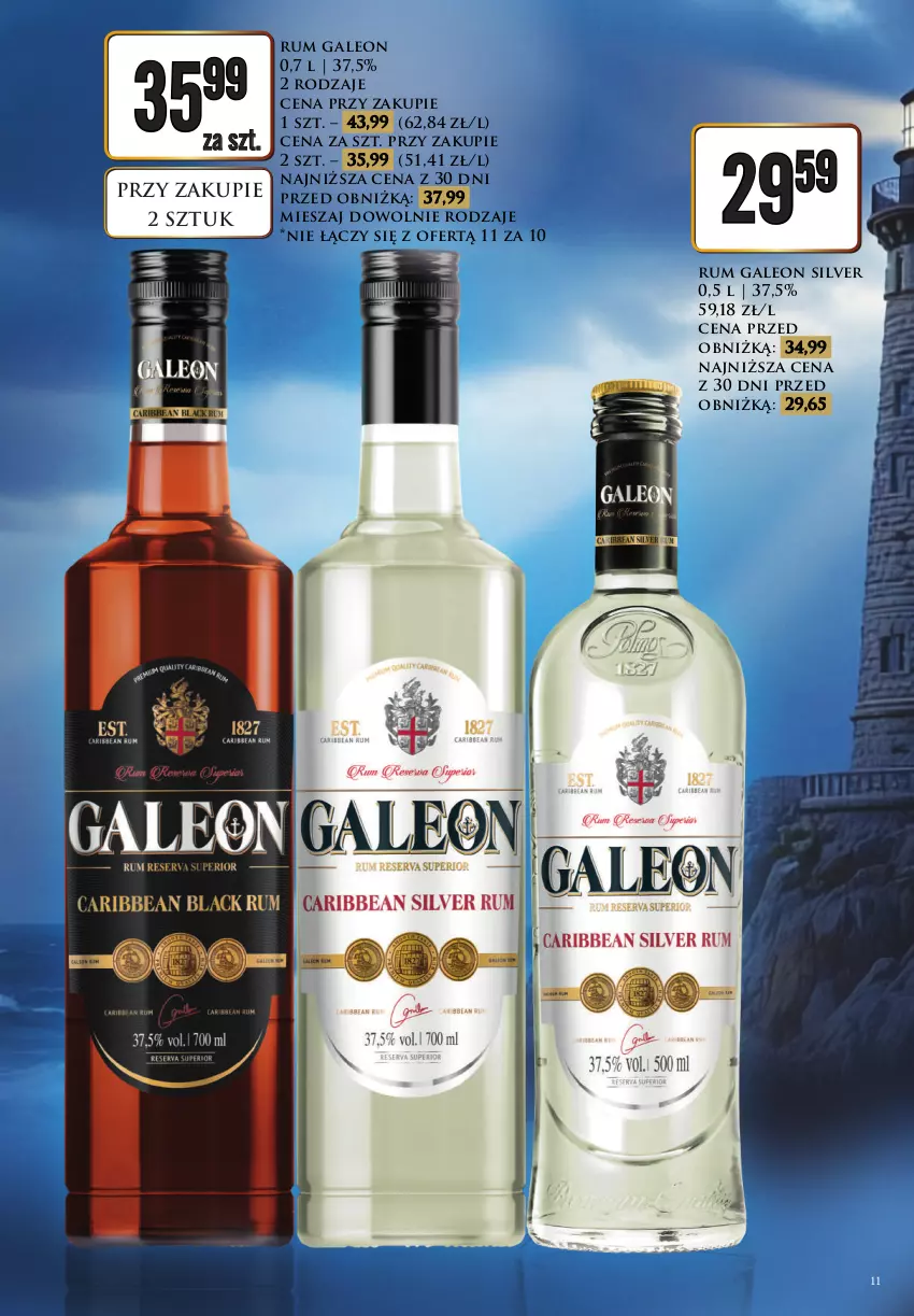 Gazetka promocyjna Dino - Katalog alkoholowy - ważna 31.08 do 05.09.2026 - strona 11 - produkty: Leon, Rum