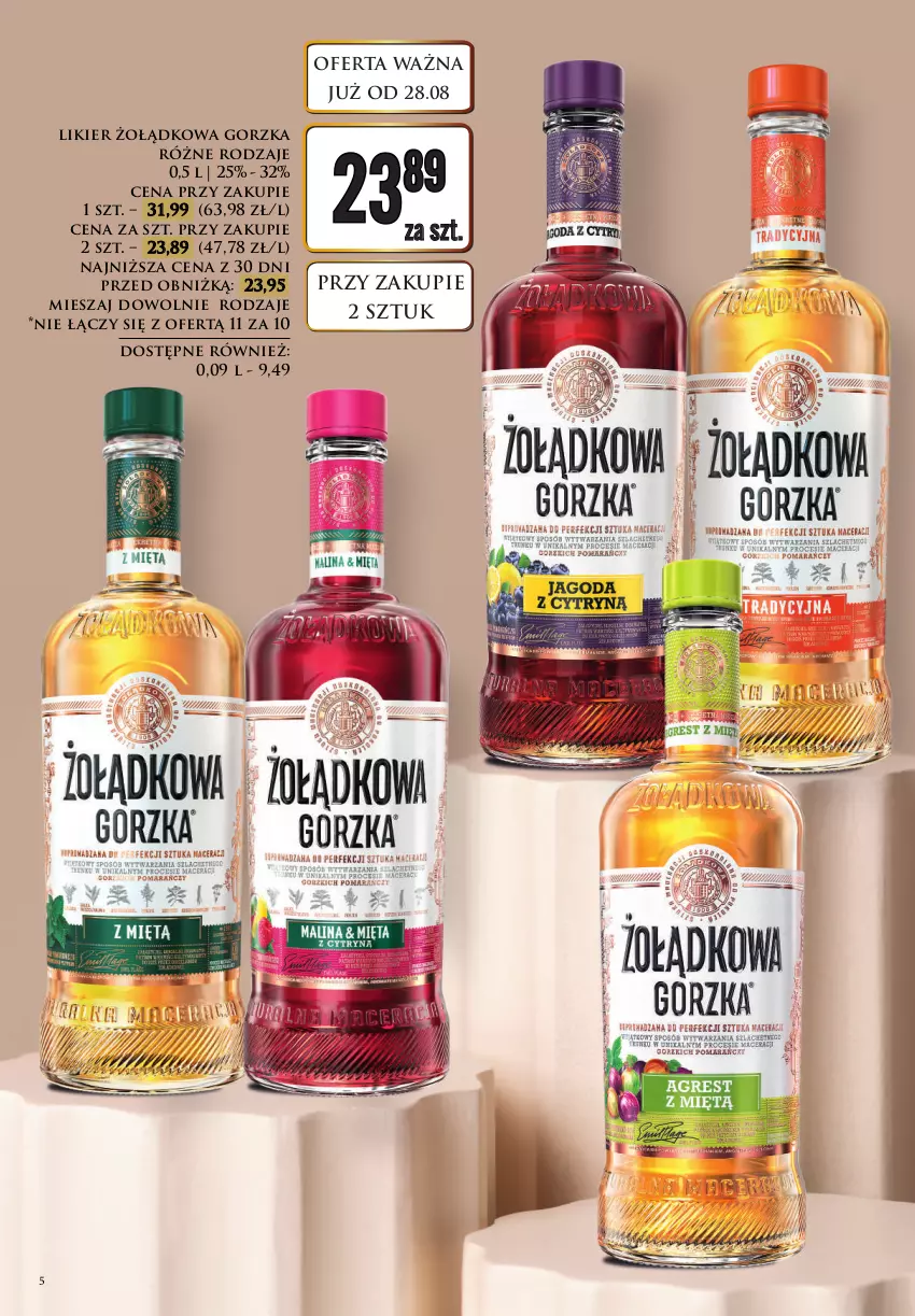 Gazetka promocyjna Dino - Katalog alkoholowy - ważna 31.08 do 05.09.2026 - strona 5 - produkty: Likier
