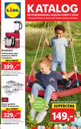 Gazetka promocyjna Lidl - GAZETKA - Gazetka - ważna od 03.04 do 03.04.2022 - strona 1 - produkty: Robot planetarny, Huśtawka, Blender, Robot